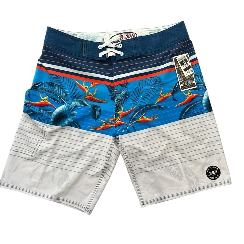 Ron Jon Surf Shop Bimini Board shorts size 32 new with tags